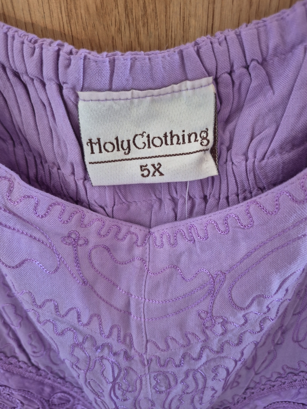 Lavender Renaissance Maxi Dress - Sleeveless Scoop Neck - Picture 2 of 5